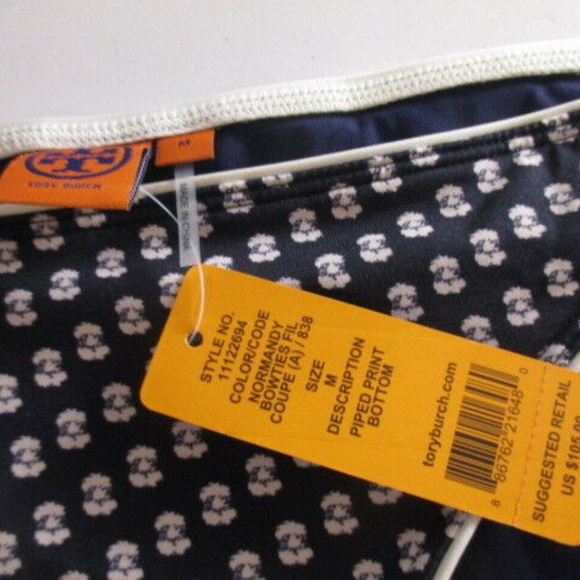 Tory Burch Normandy Bikini Bottoms Sz S NWT 98 - Picture 3 of 6